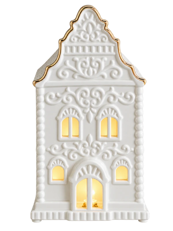 Porcelanowa latarenka w złotym zdobieniu.png