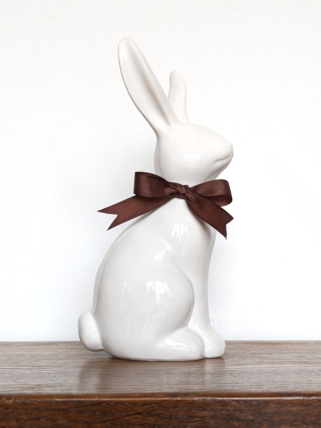 ZAJĄC Z BRĄZOWĄ KOKARDKĄ