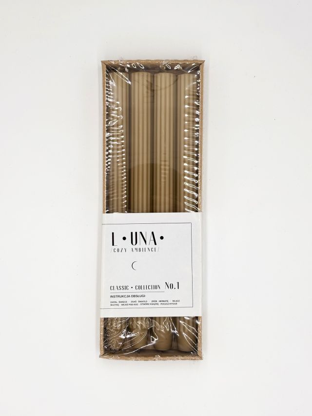 ŚWIECZKA OŁÓWEK 4 SZT. KOLOR PIEPRZ