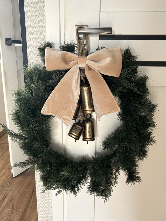 KOKARDA DUŻA BEŻOWA