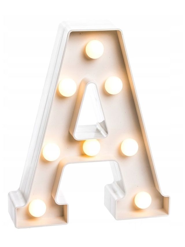 LAMPKA LED LITERA A
