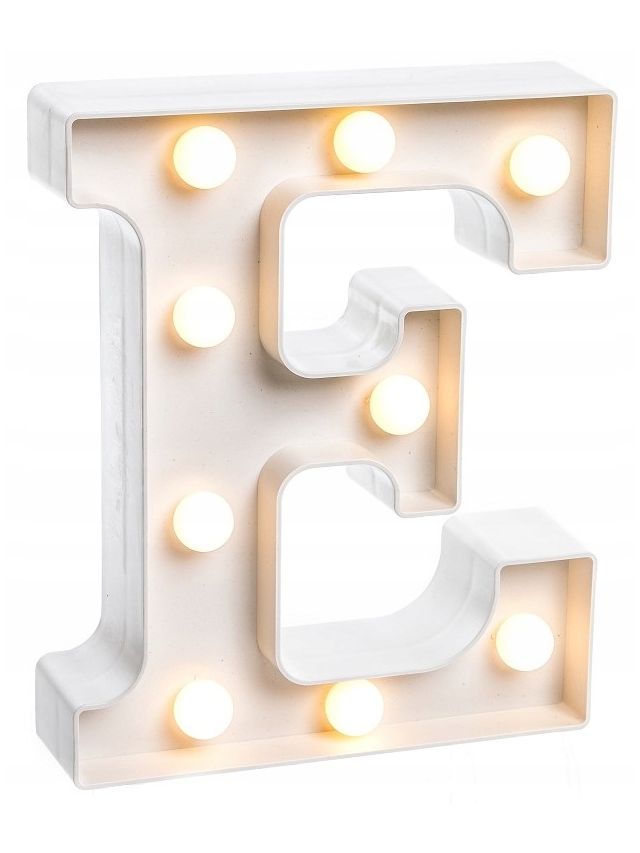 LAMPKA LED LITERA E
