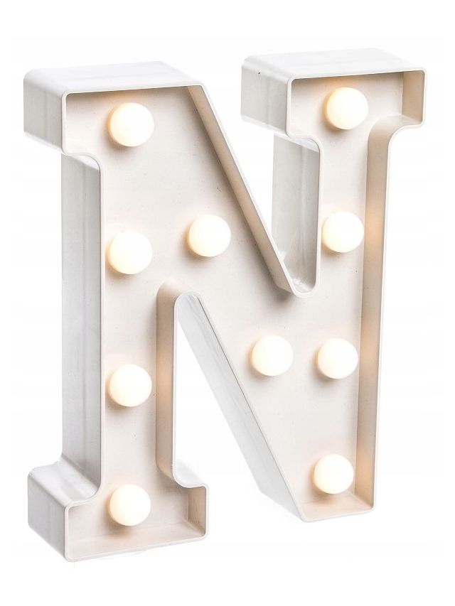 LAMPKA LED LITERA N