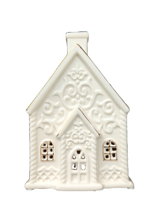 DOMEK OZDOBNY LED WIEJSKI DOMEK NO.5