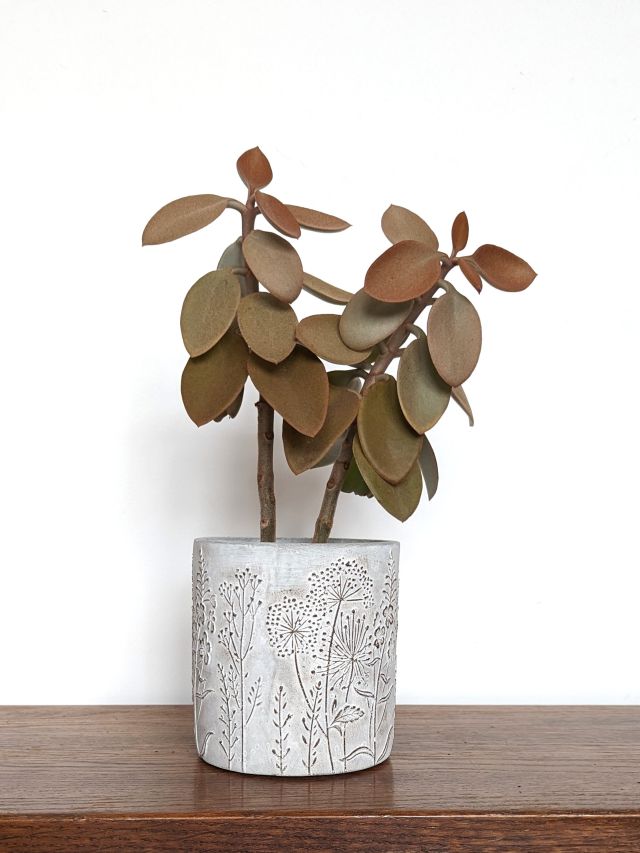 MAŁA OSŁONKA Z ROŚLINNYM WZOREM