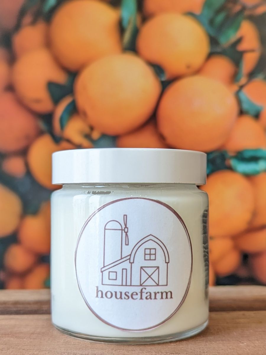 ŚWIECZKA SOJOWA "POMARAŃCZOWY SAD"