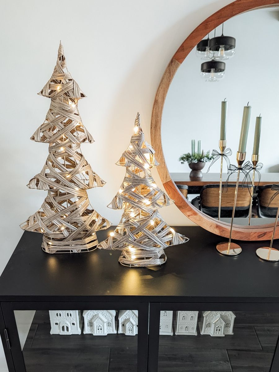 ZESTAW CHOINEK OZDOBNYCH LED