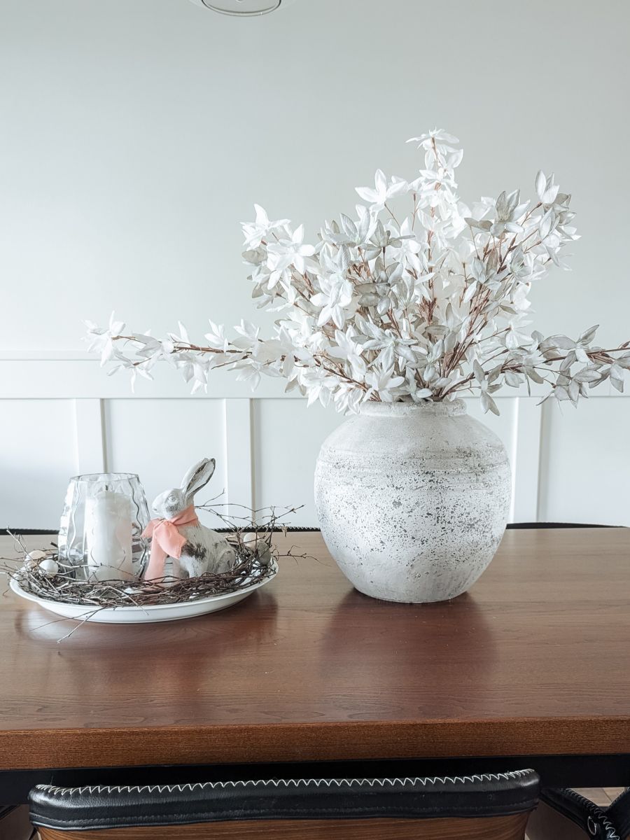 GAŁĄZKA SZTUCZNA DZWONEK BIAŁY