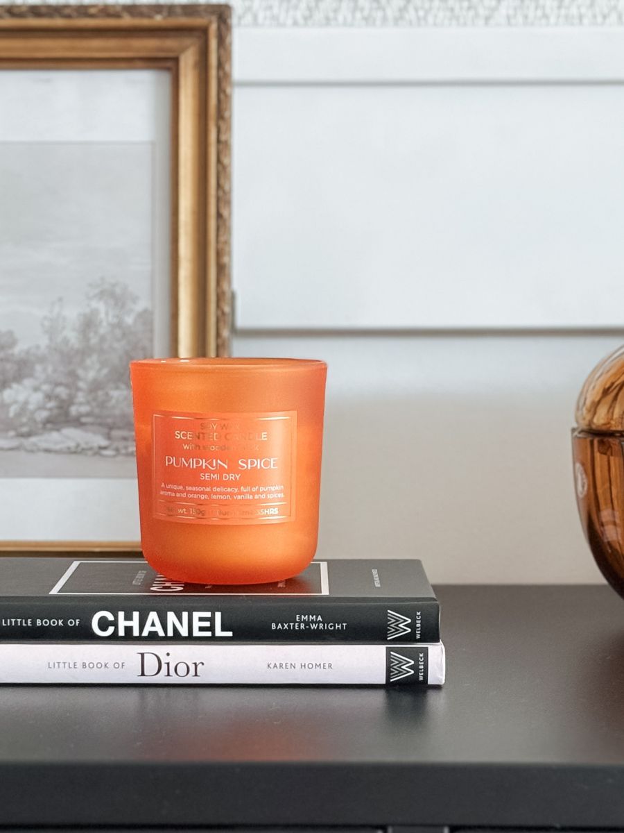 ŚWIECZKA SOJOWA W SZKLE "PUMPKIN SPICE"