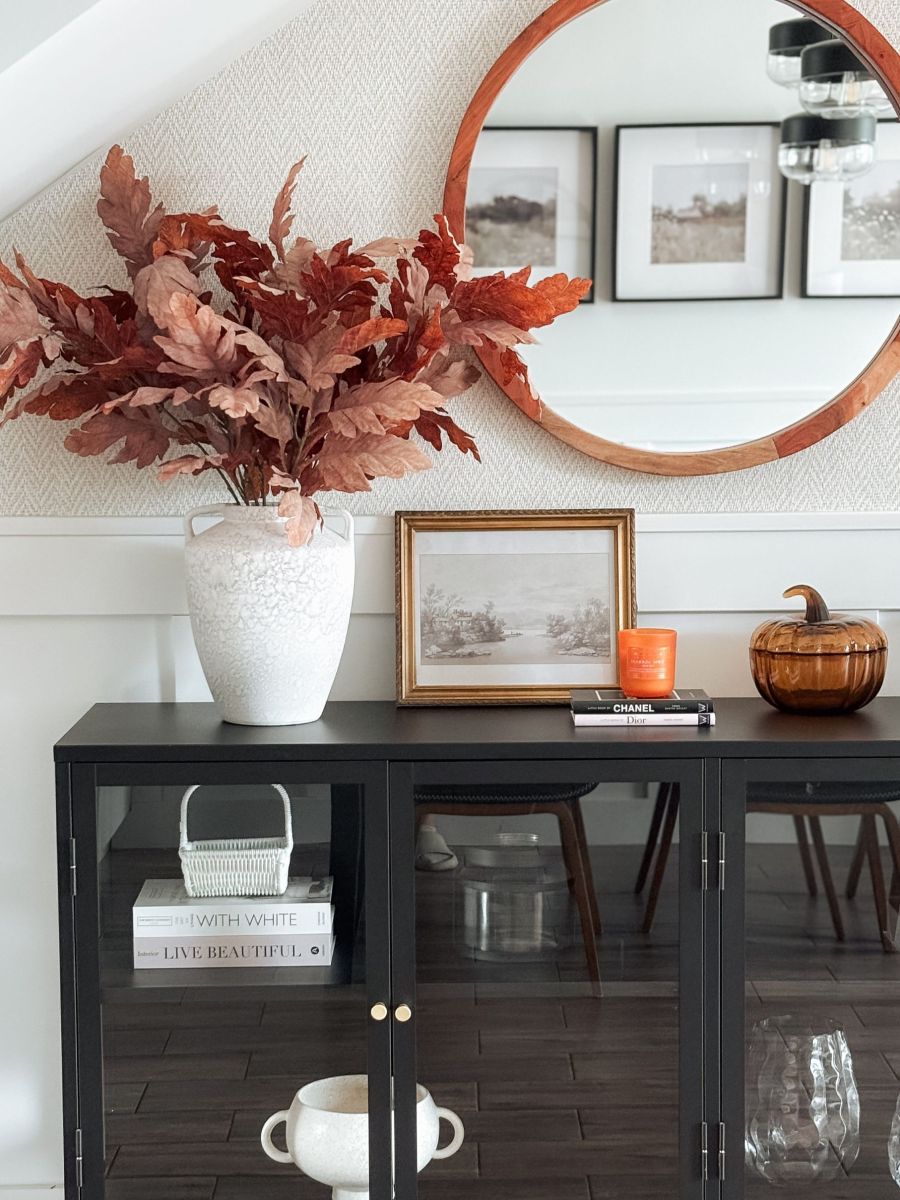 GAŁĄZKA OZDOBNA DĘBU BRĄZOWA