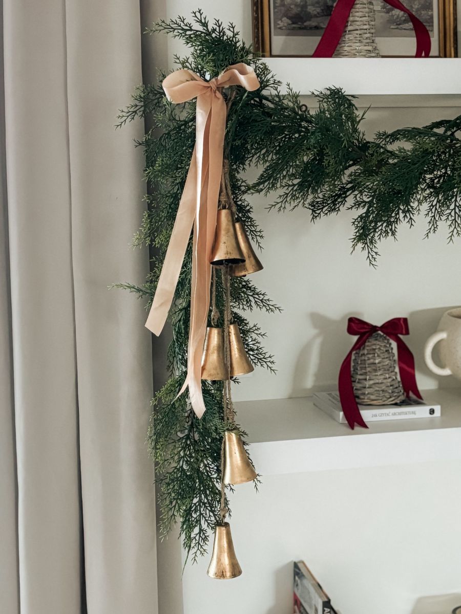 DZWONECZKI TRÓKĄTNE NA SZNURZE