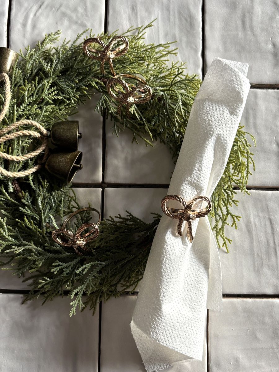 OBRĄCZKI NA SERWETKI KOMPLET 4 SZT.