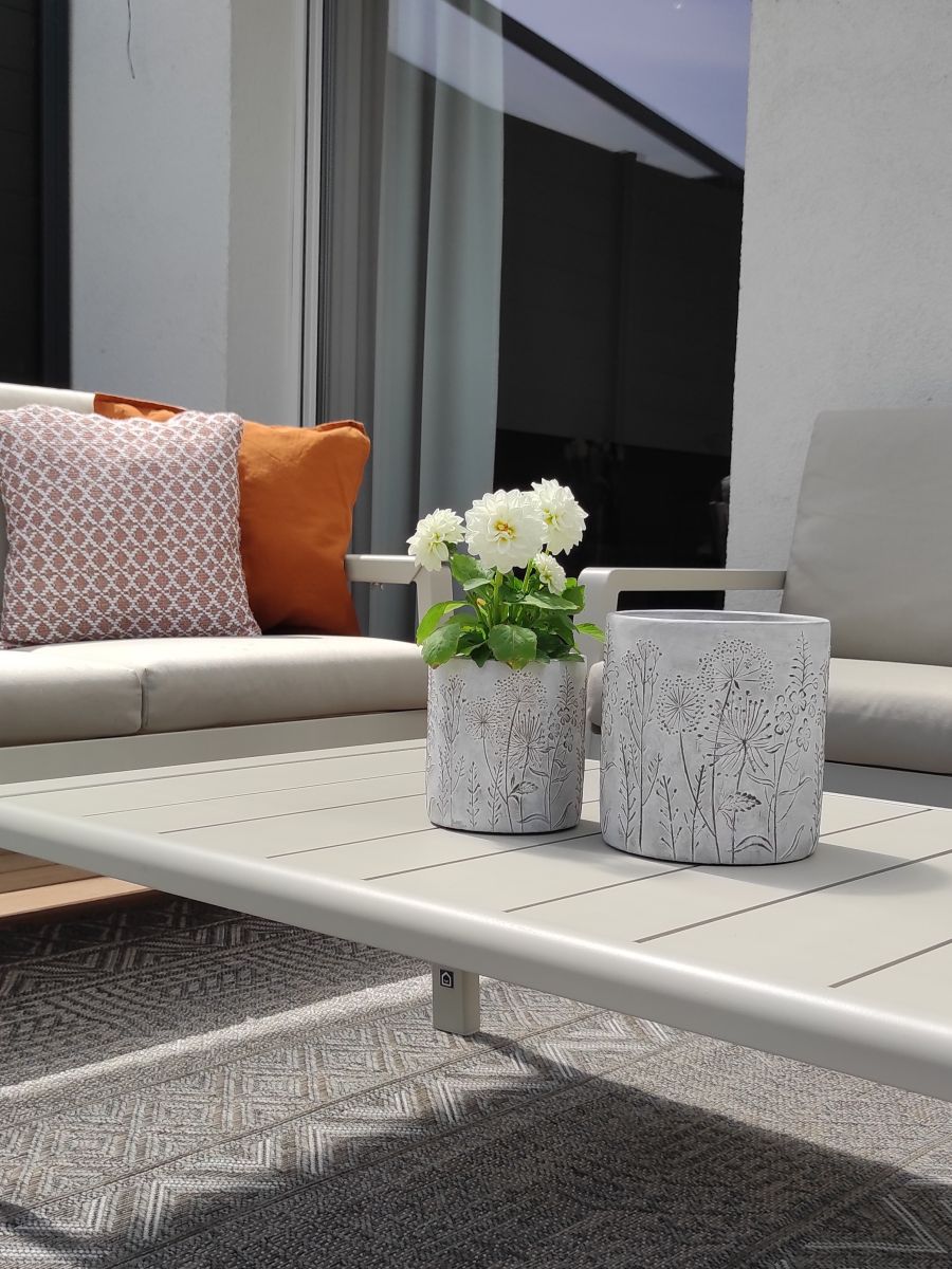 DUŻA OSŁONKA Z ROŚLINNYM WZOREM