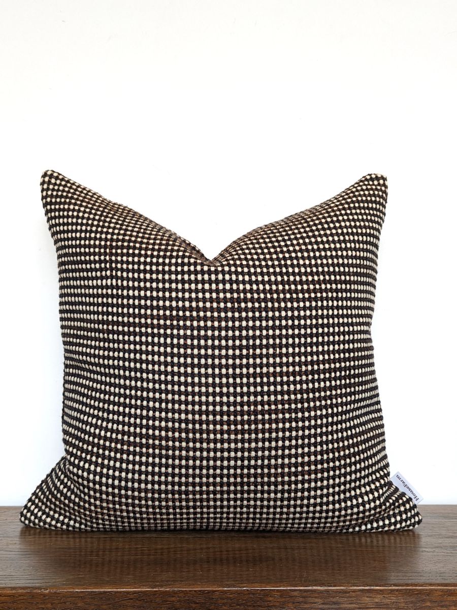 POSZEWKA DEKORACYJNA BROWN WAVE 45x45