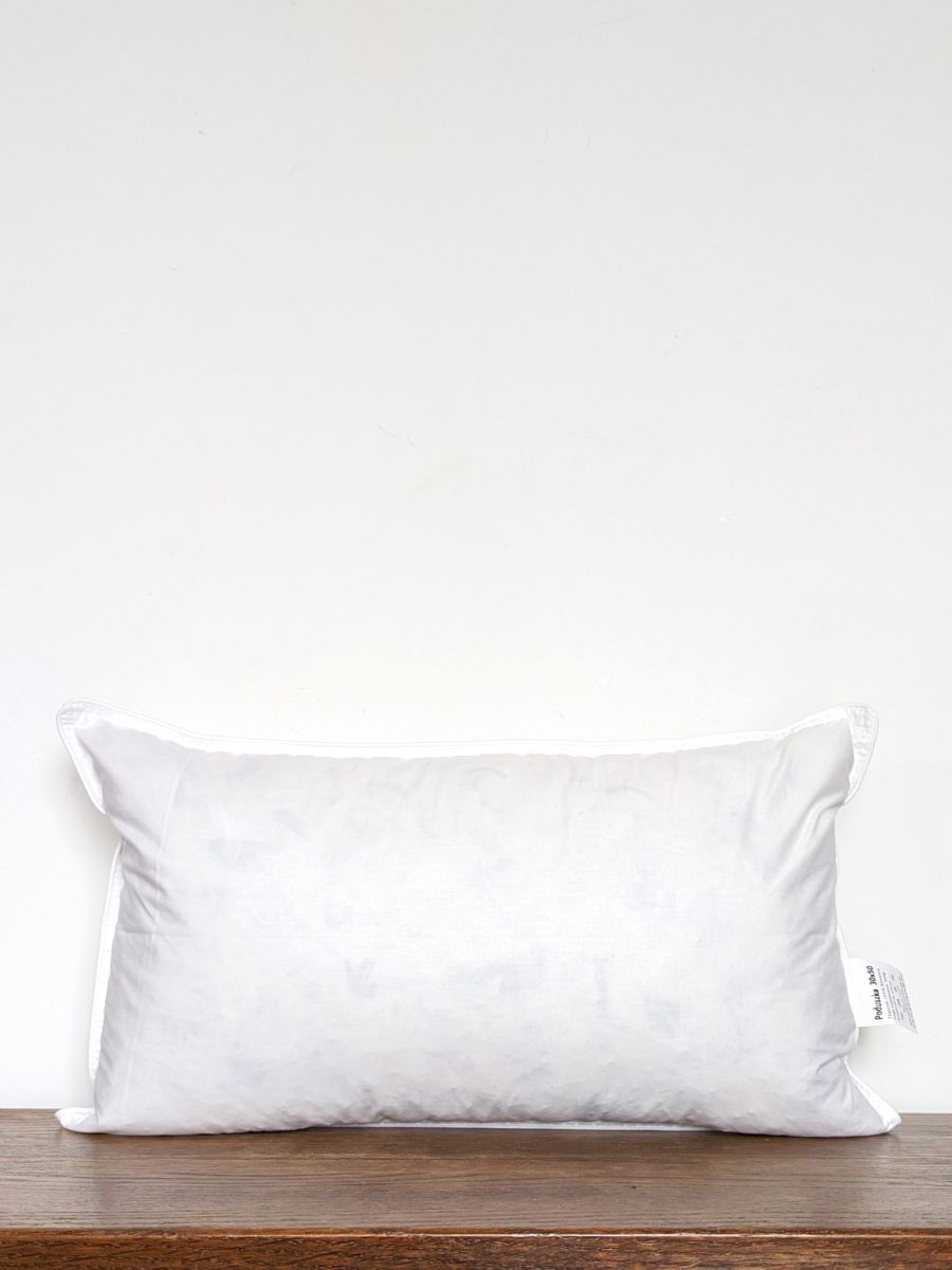 PODUSZKA 30X50 WYPEŁNIENIE Z PIERZA