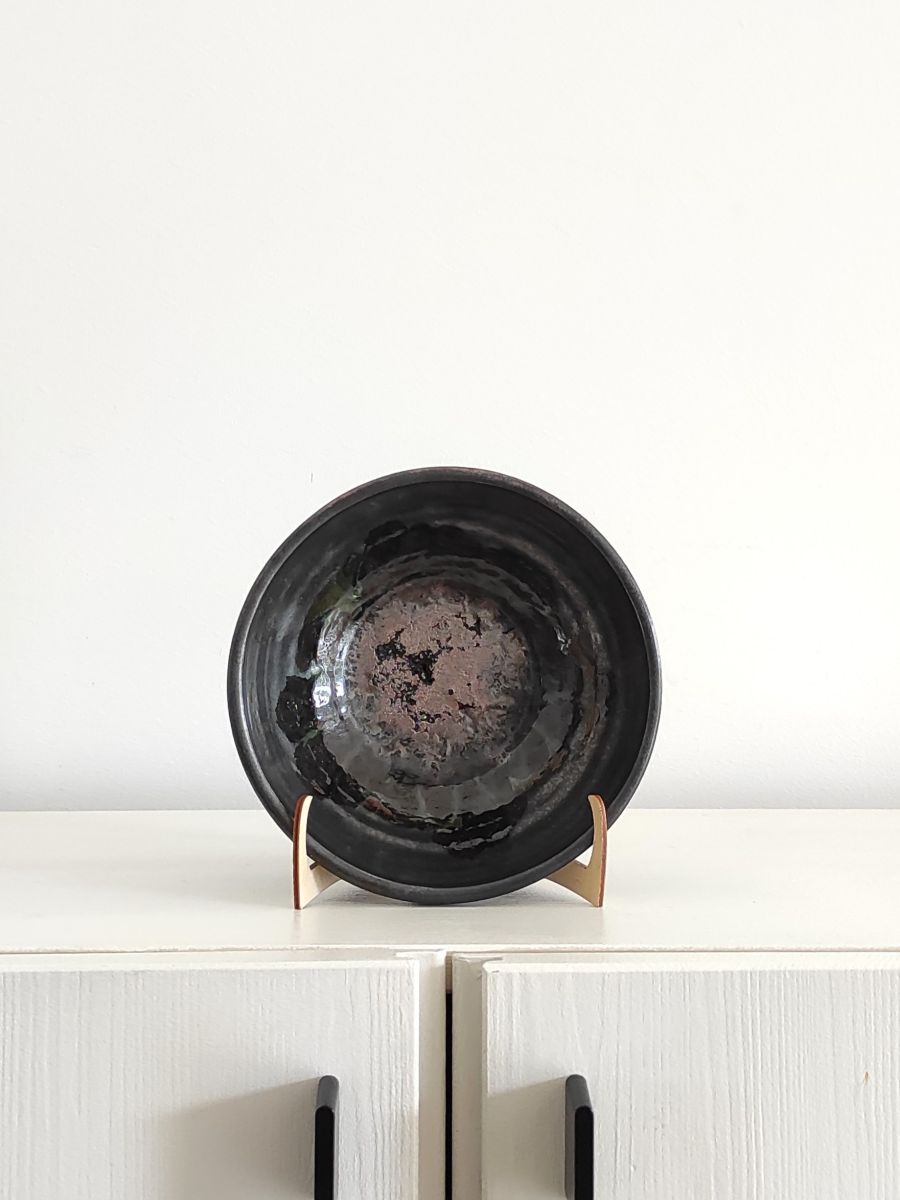 MISECZKA CZARNA Z KOLOROWYM DNEM