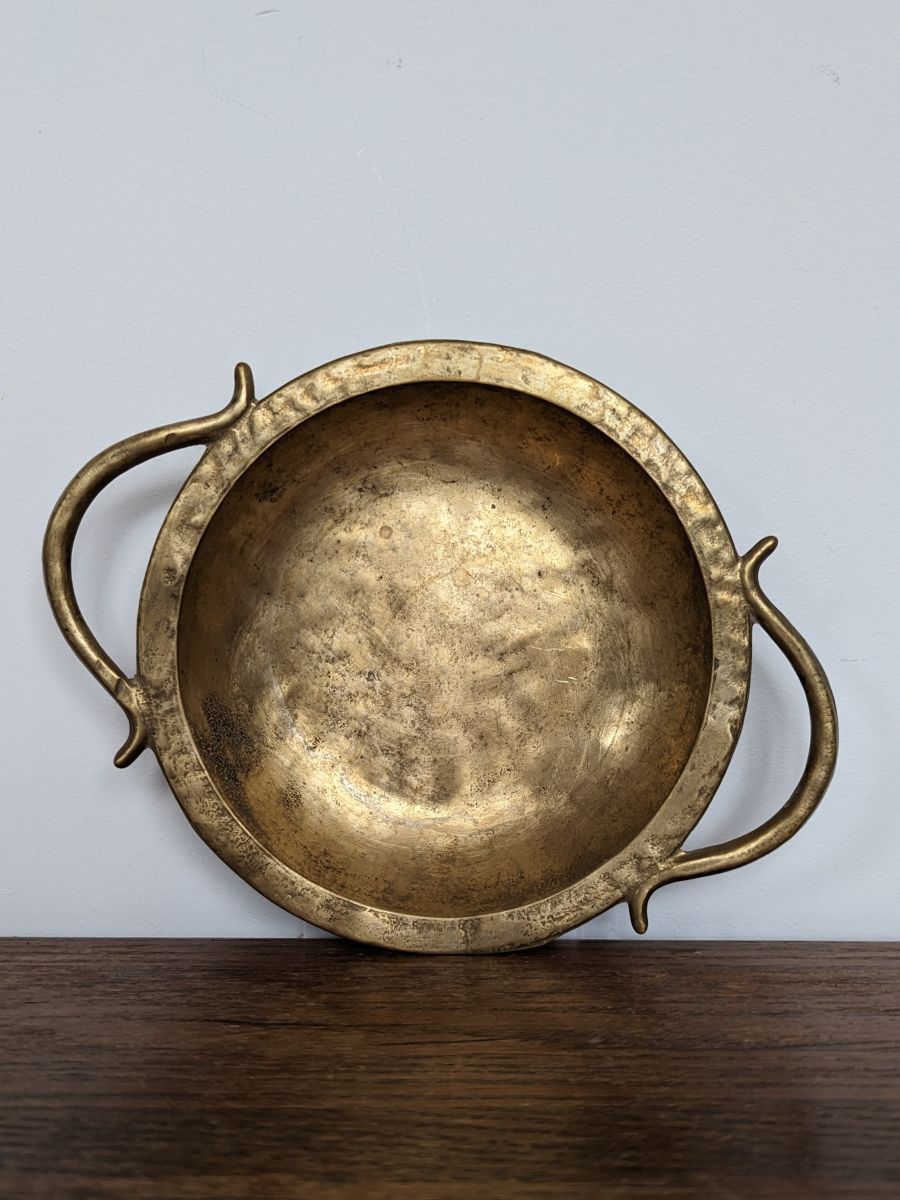 MOSIĘŻNA MISKA Z USZAMI