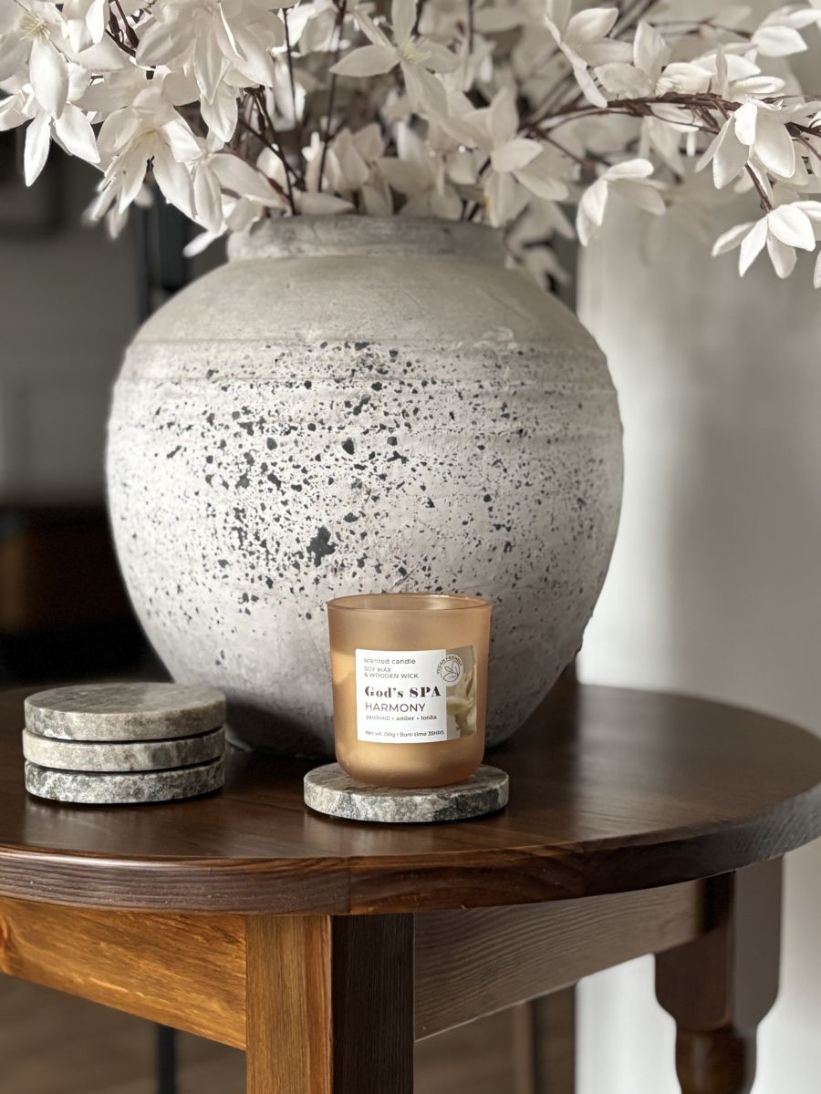 ŚWIECZKA SOJOWA W SZKLE "PUMPKIN SPICE SWEET"